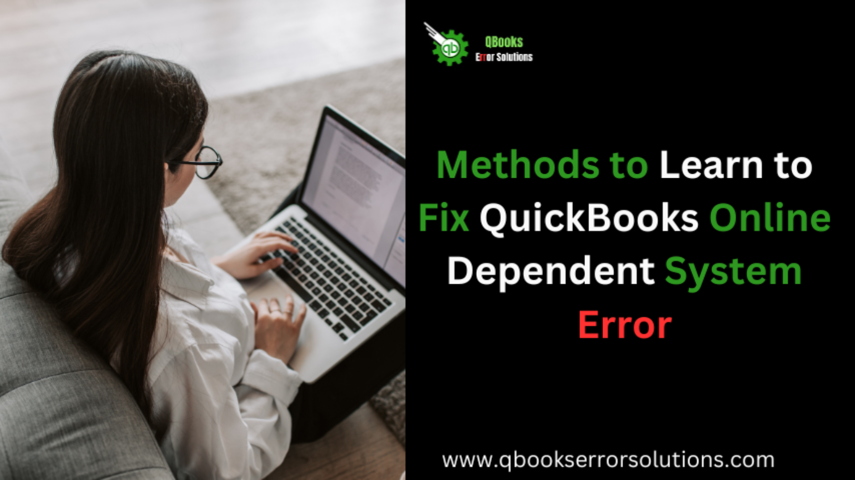 Fix QuickBooks Online Dependent System Error