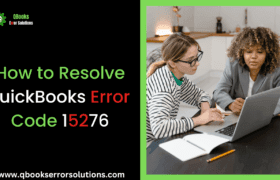 What are the Tactics for Getting QuickBooks Error 15276 fixed?                            