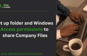 Walkthrough to Set up Folder and Windows Access Permissions to Share Company Files
