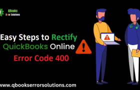 How to Troubleshoot QuickBooks Online Error 400?