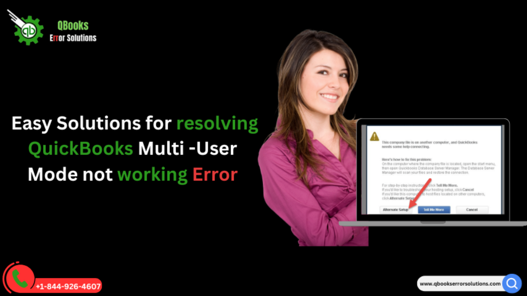 Easy Solutions for resolving QuickBooks Multi -User Mode not working issues