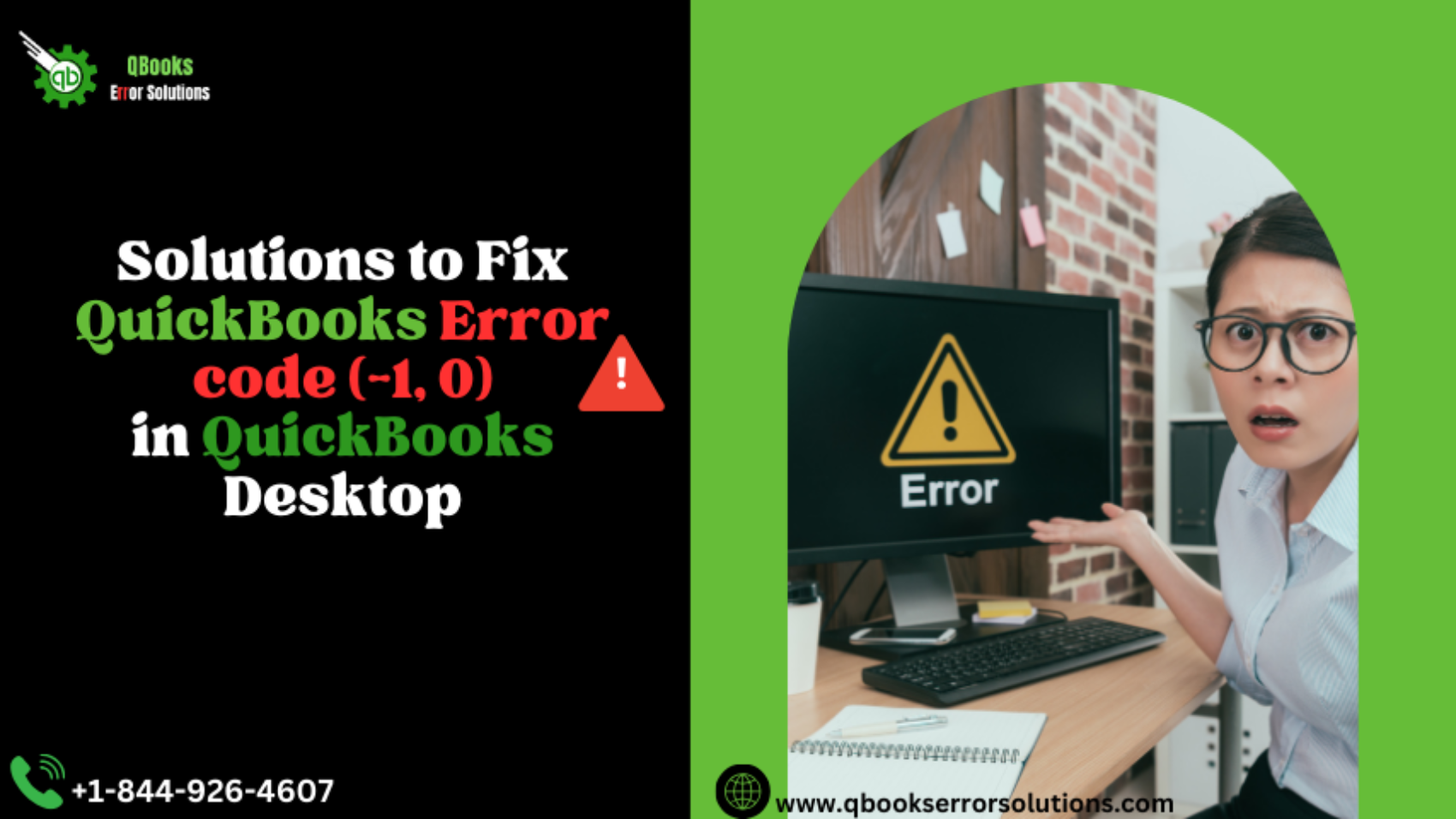 Fixation of QuickBooks Error code 1 0