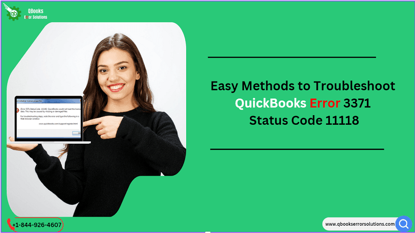 How to Fix QuickBooks Error 3371 Status Code 11118