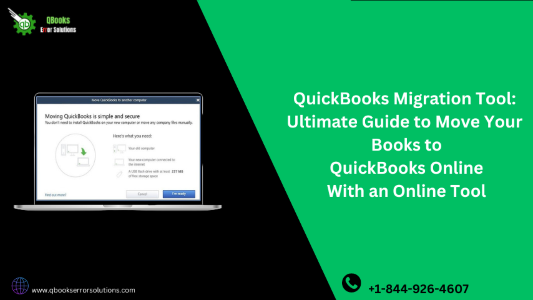 How to Move Books to QuickBooks Online through an Online tool