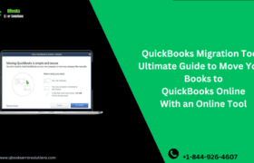 How to Move Books to QuickBooks Online through an Online tool?