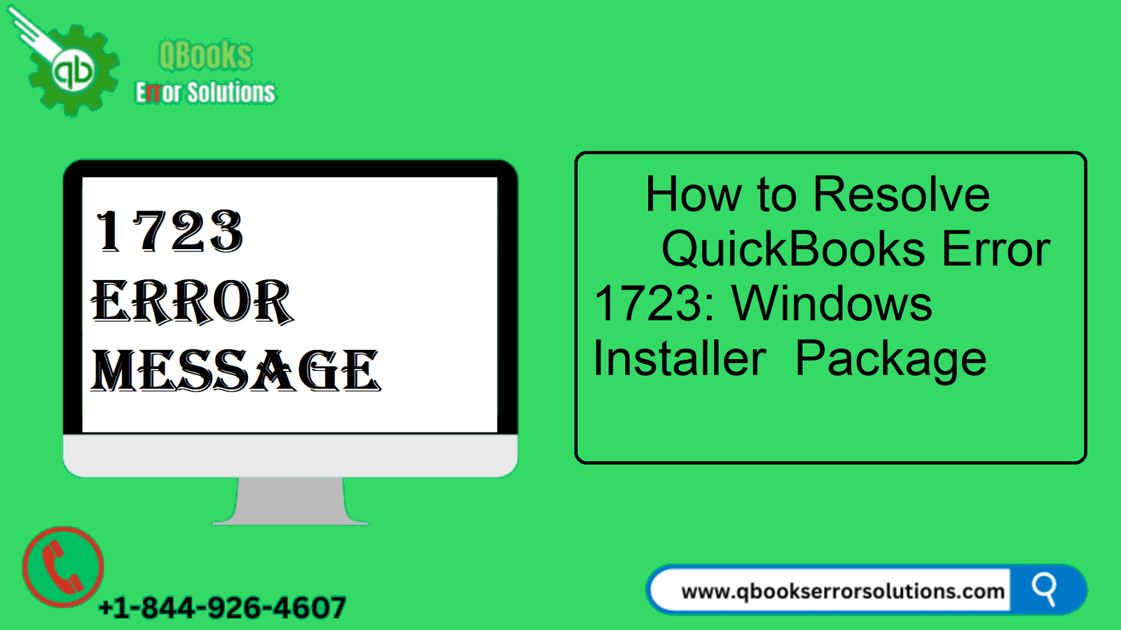 How to Resolve QuickBooks Error 1723 Windows Installer Package
