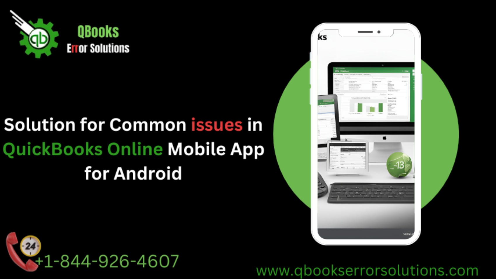 Solutions for Common issues in QuickBooks Online Mobile App for Android