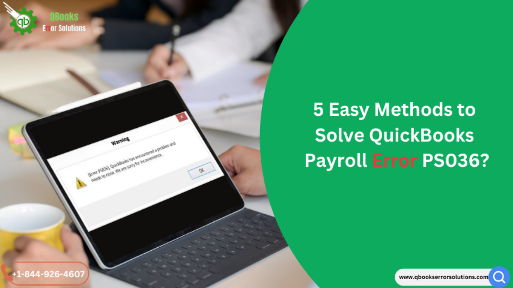 5 Easy Methods to Solve QuickBooks Payroll Error PS036