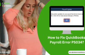 How to Resolve QuickBooks Payroll Error PS034?