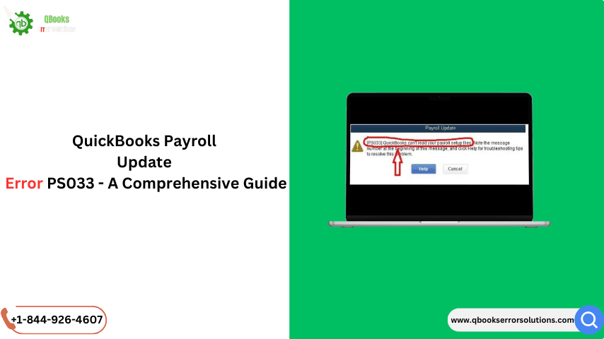 QuickBooks Payroll Update Error PS033