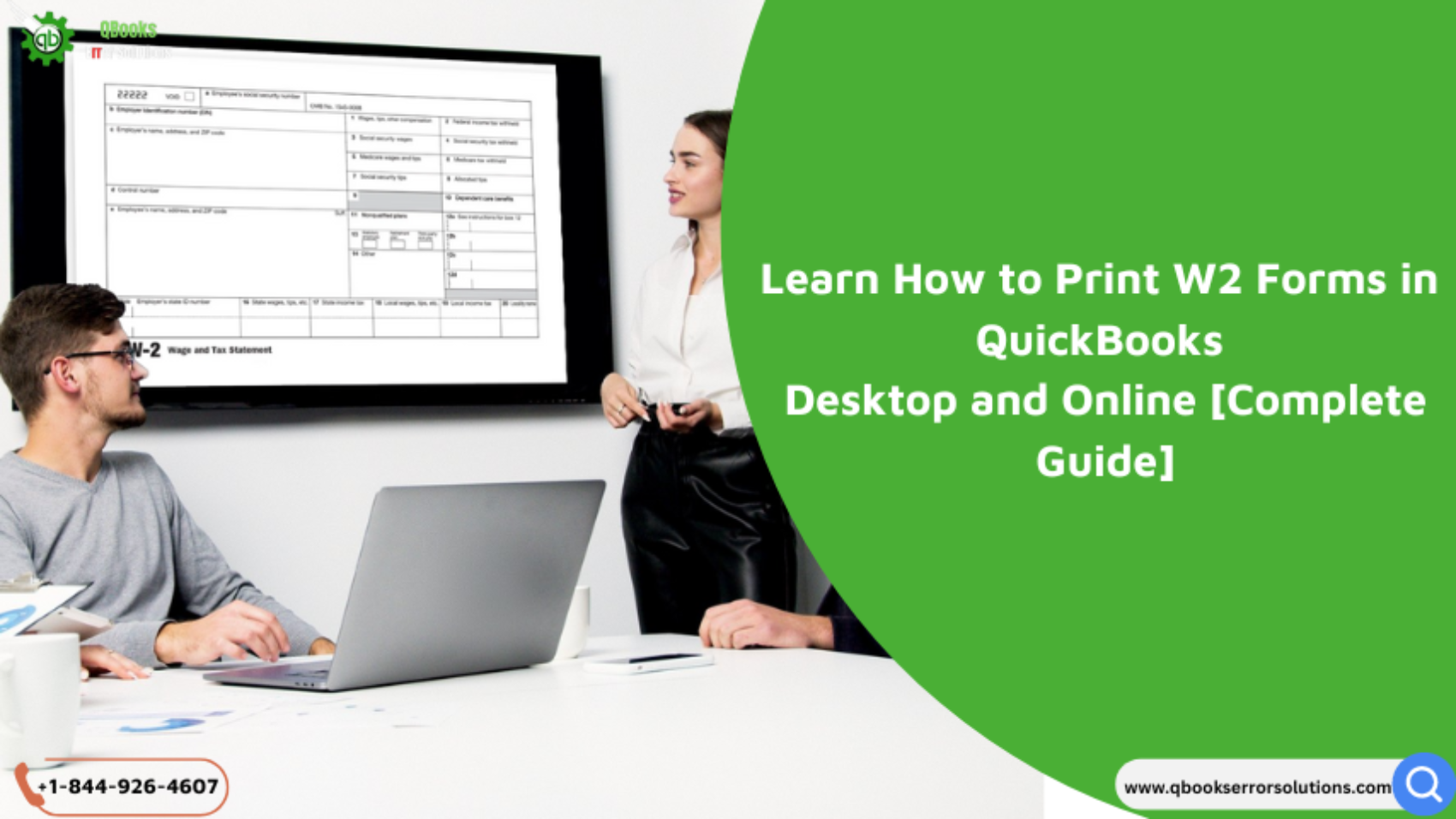 print W-2 forms in QuickBooks Desktop and Online