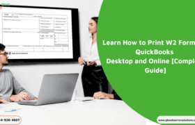 How to Print W2 Forms in QuickBooks Desktop and Online Versions Efficiently? 