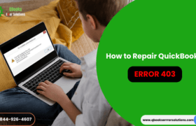 How to Troubleshoot QuickBooks Error Code 403?