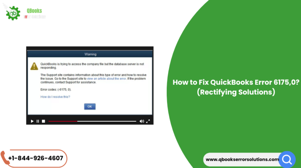 How to Rectify QuickBooks Error 6175,0