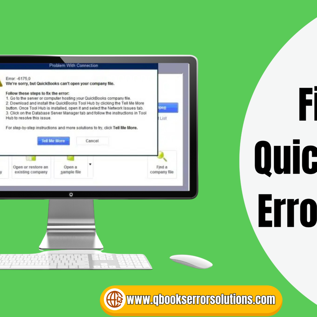 Fix QuickBooks Error 6175,0: Comprehensive Troubleshooting Guide